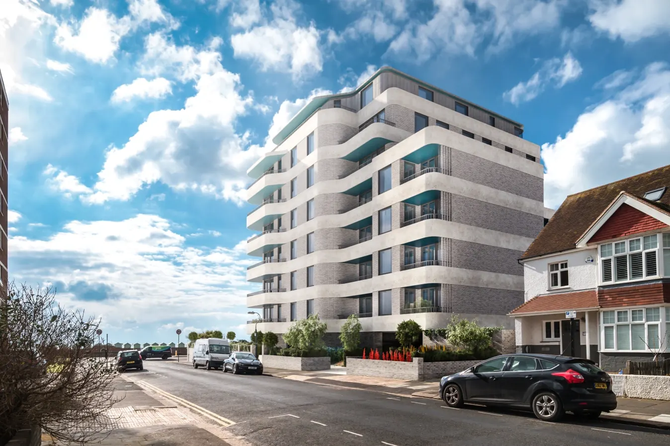 Residential development at Kingsway, Hove